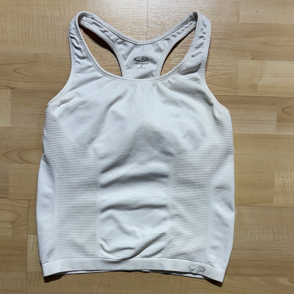 Champion White Tank Top